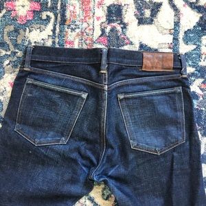Men’s RRL selvedge denim